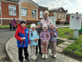 Акция "Георгиевская лента" Акция "Георгиевская лента".